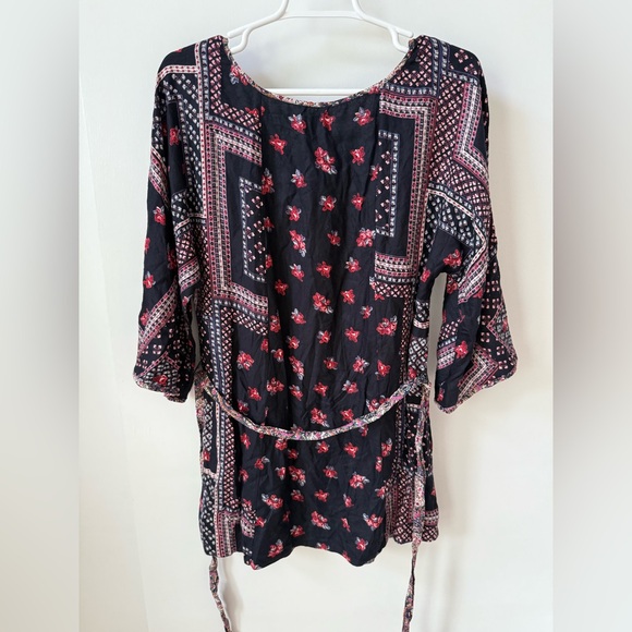 NWT Anthropologie Boho Patchwork Edmé & Esyllte Tunic Dress - Picture 6 of 13